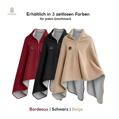 Hyggewear™ Tragbare Heizdecke mit Reißverschluss