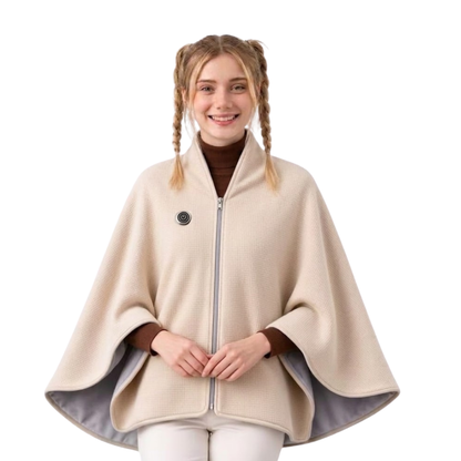 Hyggewear™ Tragbare Heizdecke mit Reißverschluss